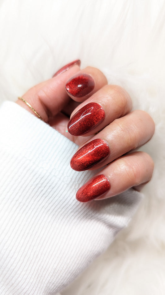 Shimmery Red